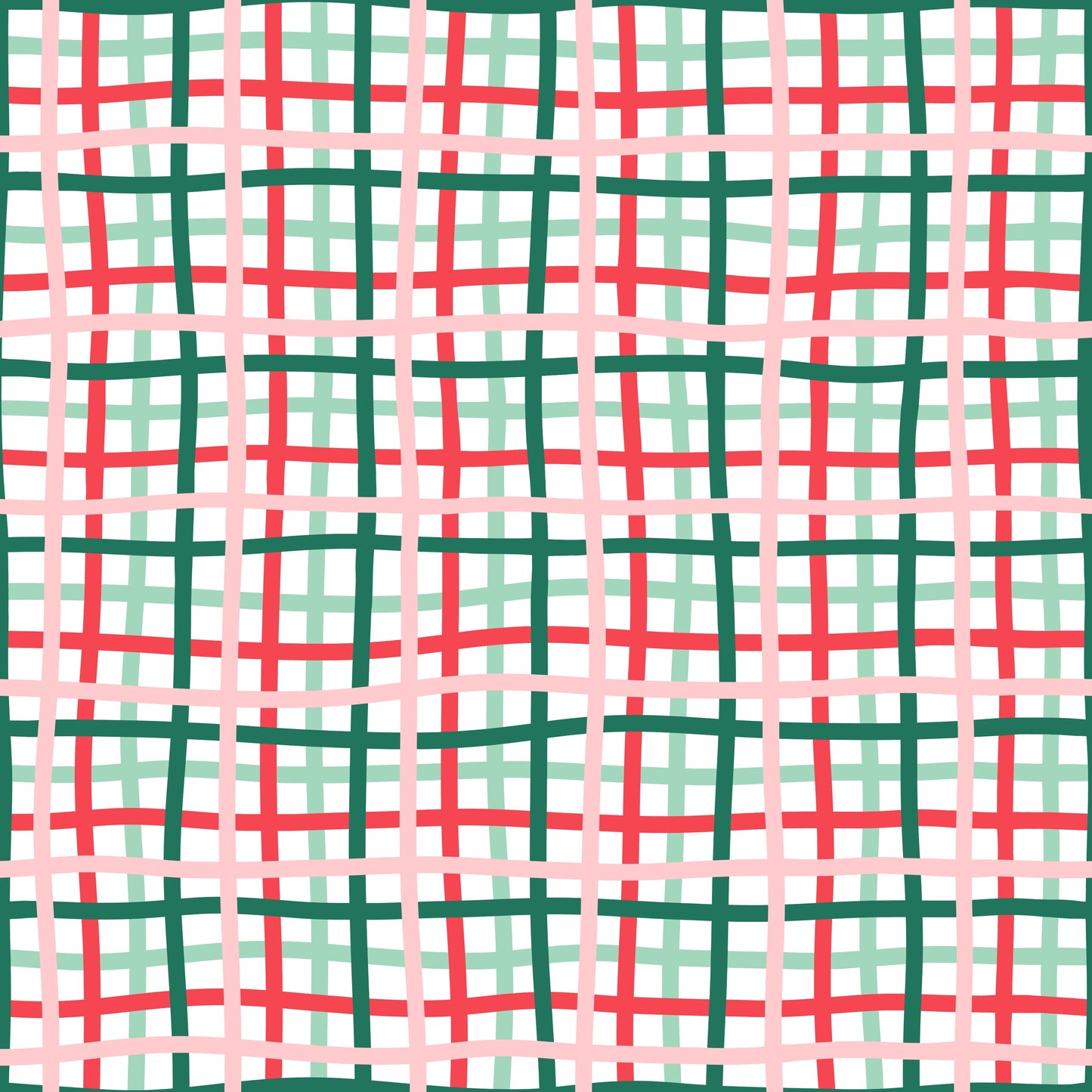 Xmas Wavy Plaid l Pre-Order