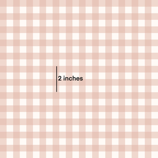 Baby Pink Gingham l Pre-Order