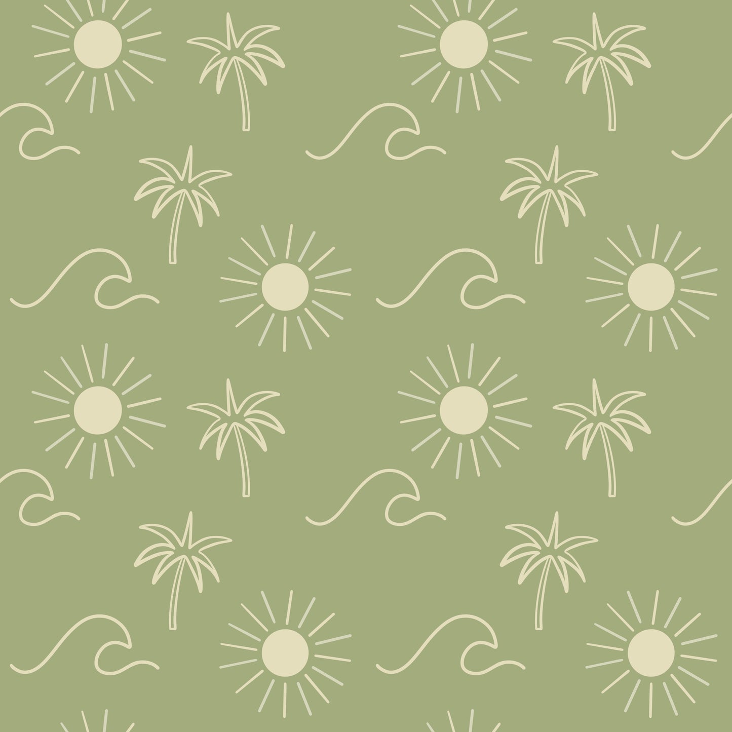 Boho Beach - Green l Retail