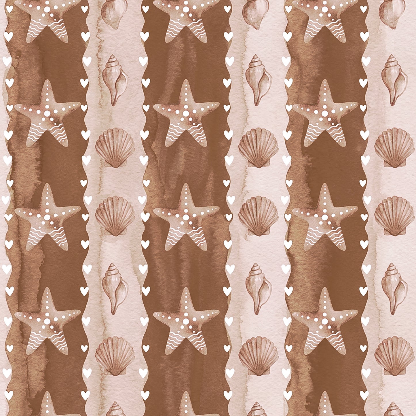 Brown Stripe Shells l Pre-Order