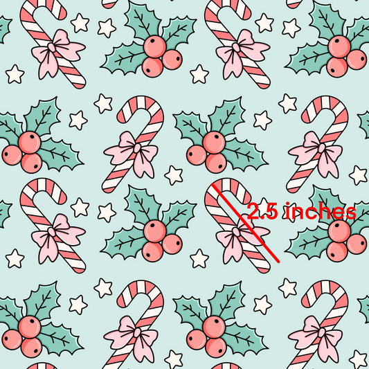 Candy Cane Mistletoe l Retail