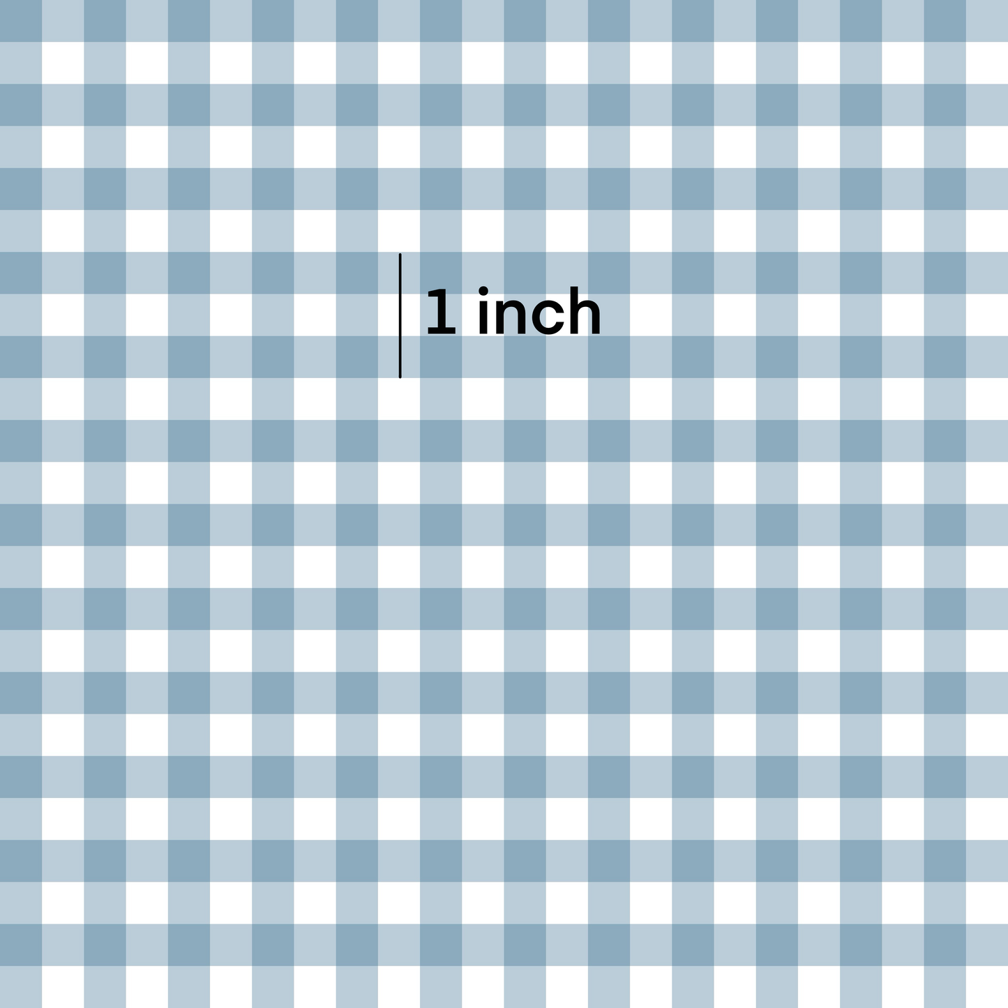 Vintage Blue Gingham l Pre-Order