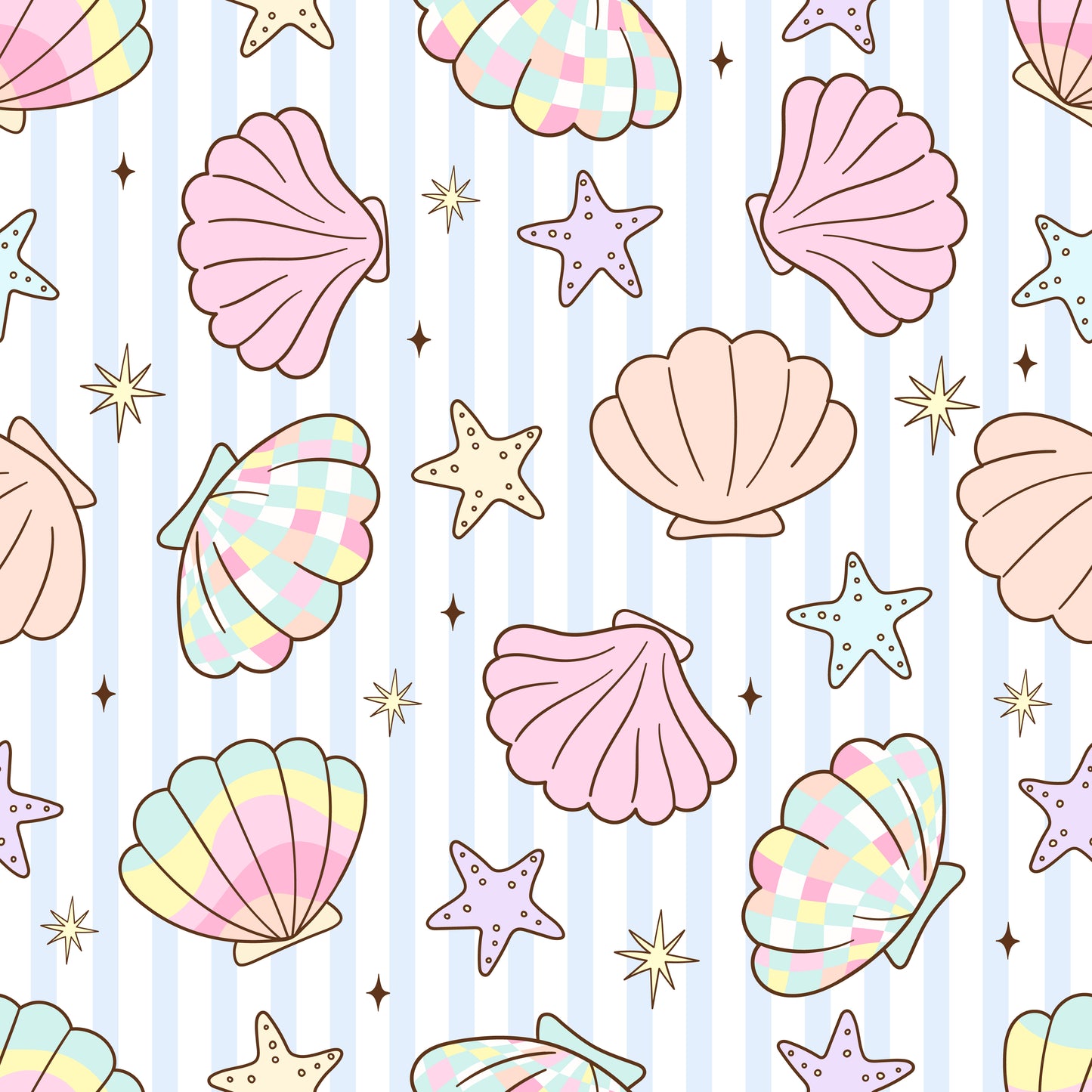 Pastel Seashells l Retail
