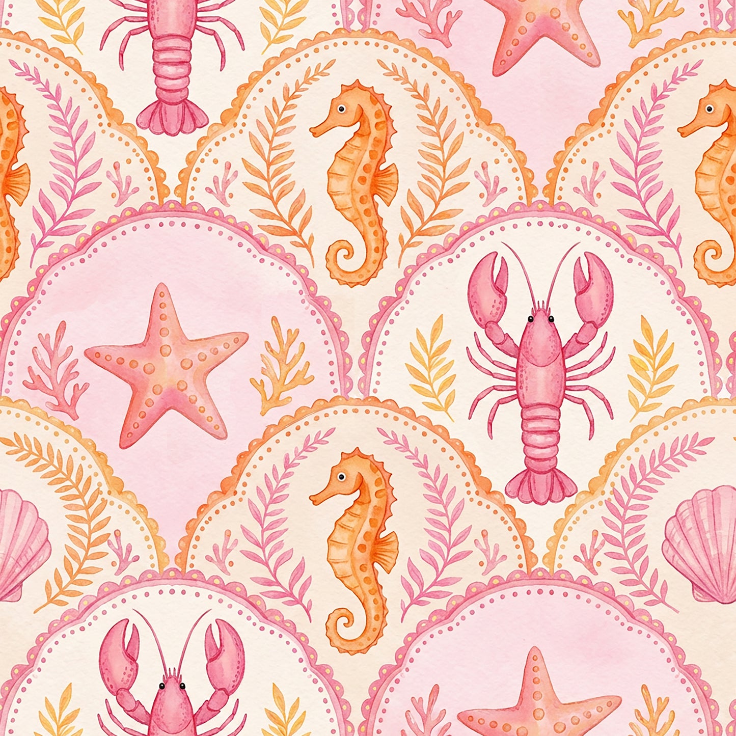 Scalloped Sealife l Pre-Order