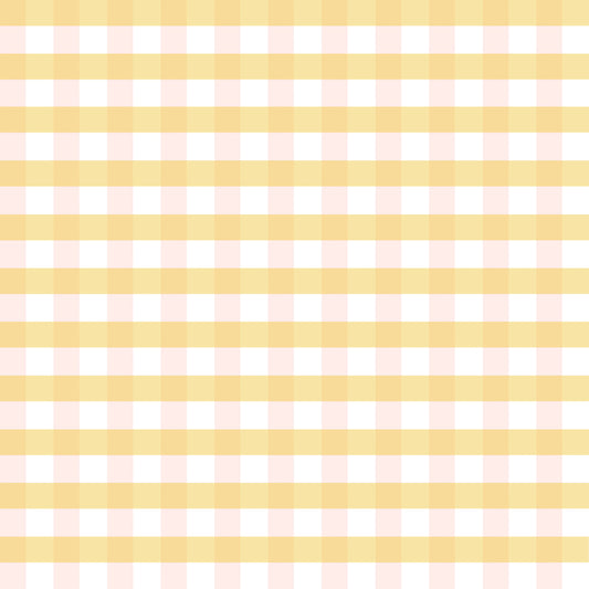 Yellow + Pink Gingham l Pre-Order