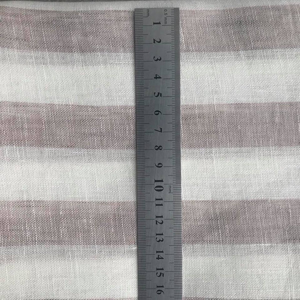 Pure Linen - Wide Stripe Pattern
