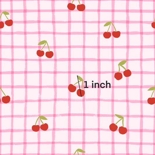 Cherry Gingham l Pre-Order