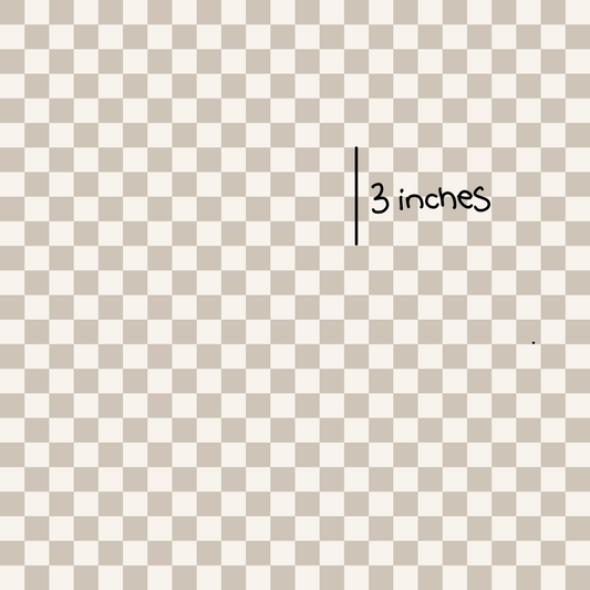 Grey Check l Pre-Order