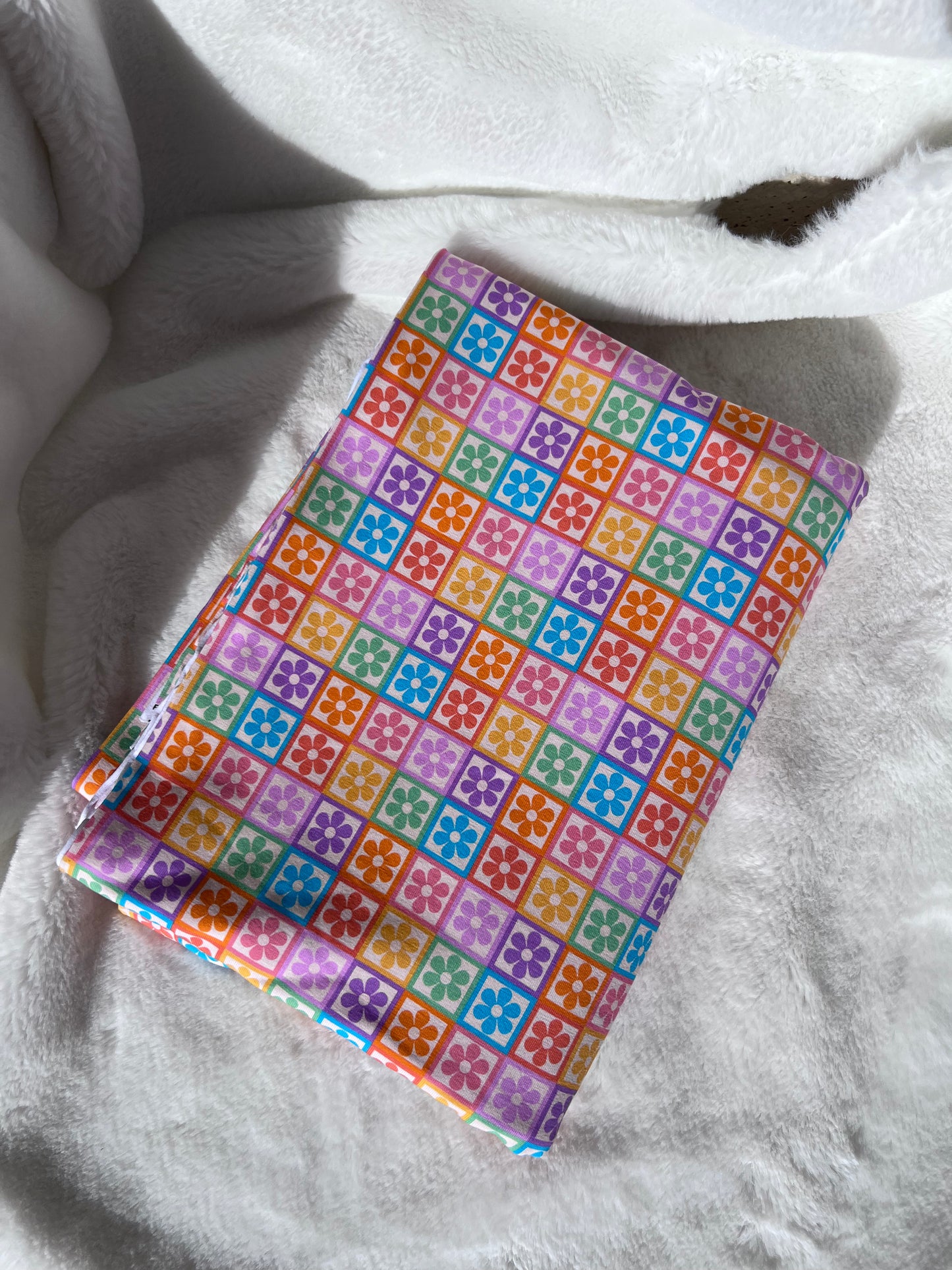 Retro Rainbow Check l Retail