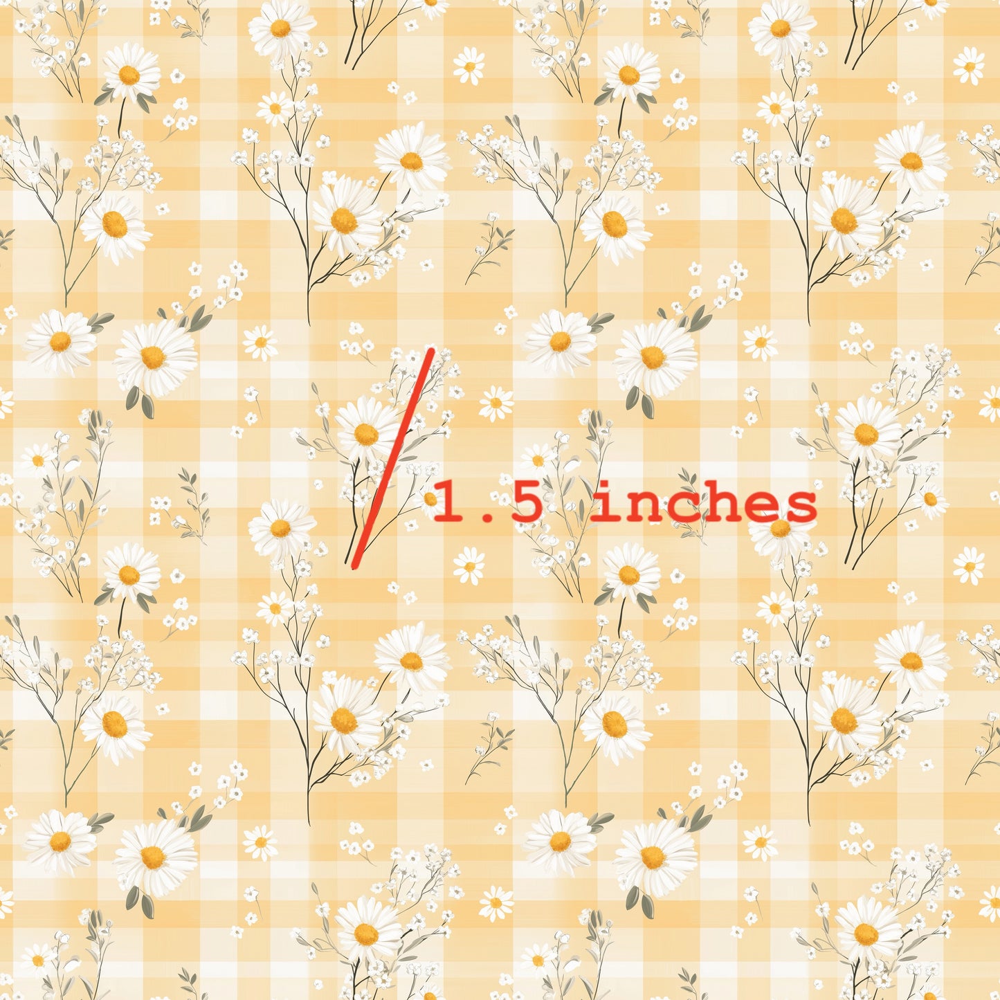 Yellow Daisy Plaid l Pre-Order