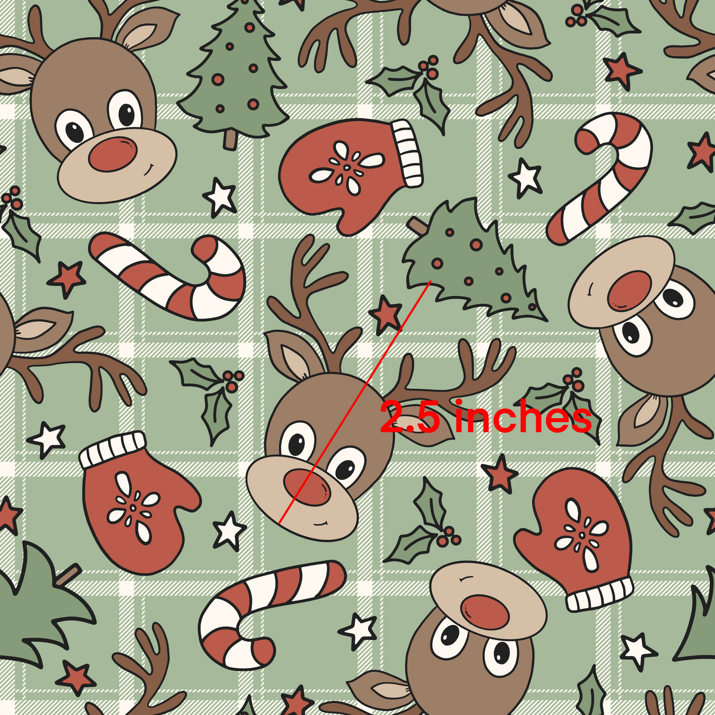 Reindeer Plaid l Pre-Order