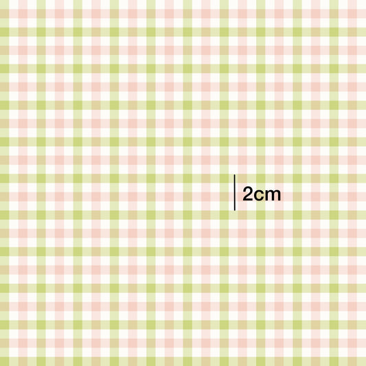 Strawberry Matcha Gingham l Birthday Week