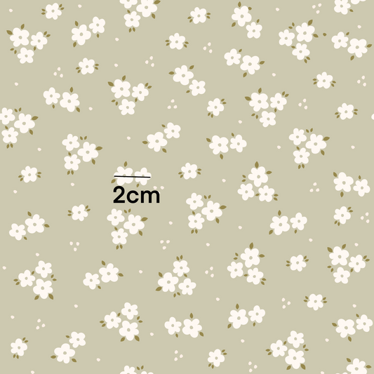 Sweet Floral - Sage l Pre-Order