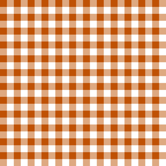 Terracotta Gingham l Pre-Order