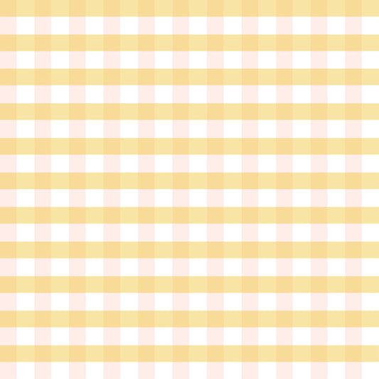 Yellow + Pink Gingham l Pre-Order