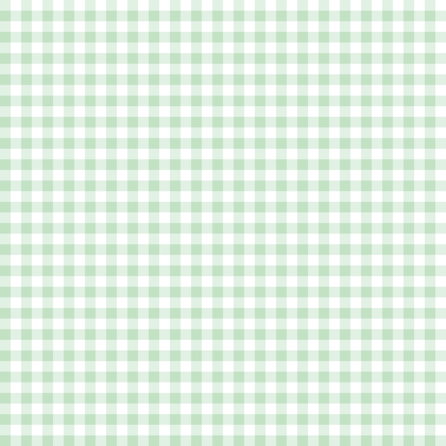 Soft Green Gingham l Pre-Order