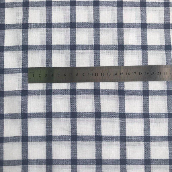 Pure Linen - Checked Pattern