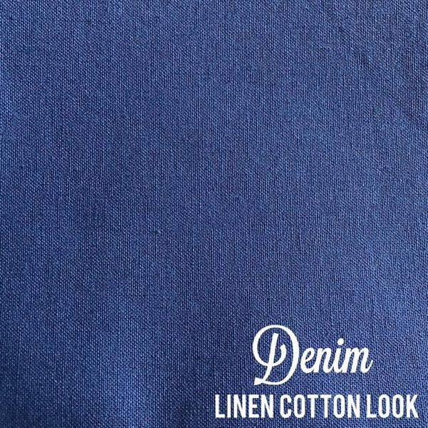 Denim - Linen Look Cotton