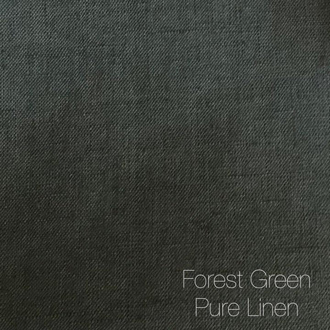 Forest Green - Pure Linen