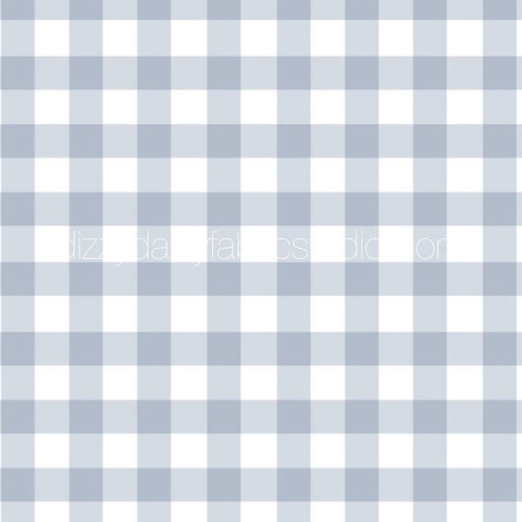 Grey Gingham Woven - Retail