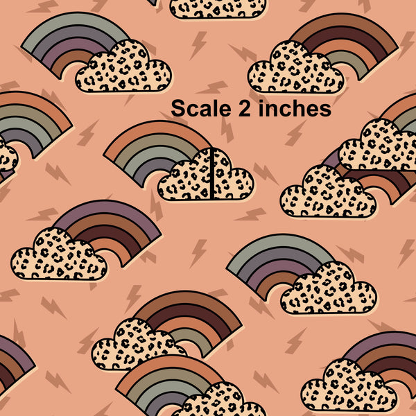 Leopard Rainbow Woven - Retail