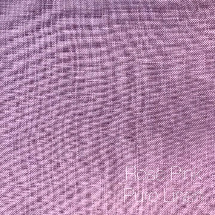 Rose Pink - Pure Linen