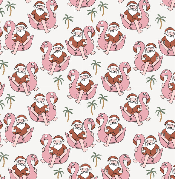 Santa Flamingo Knit - Retail