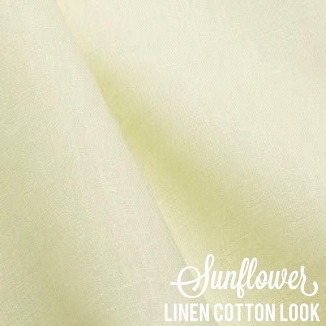 Sunflower - Linen Look Cotton