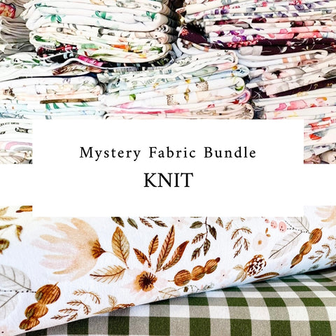 Mystery Digital Print Fabric Bundle - KNIT